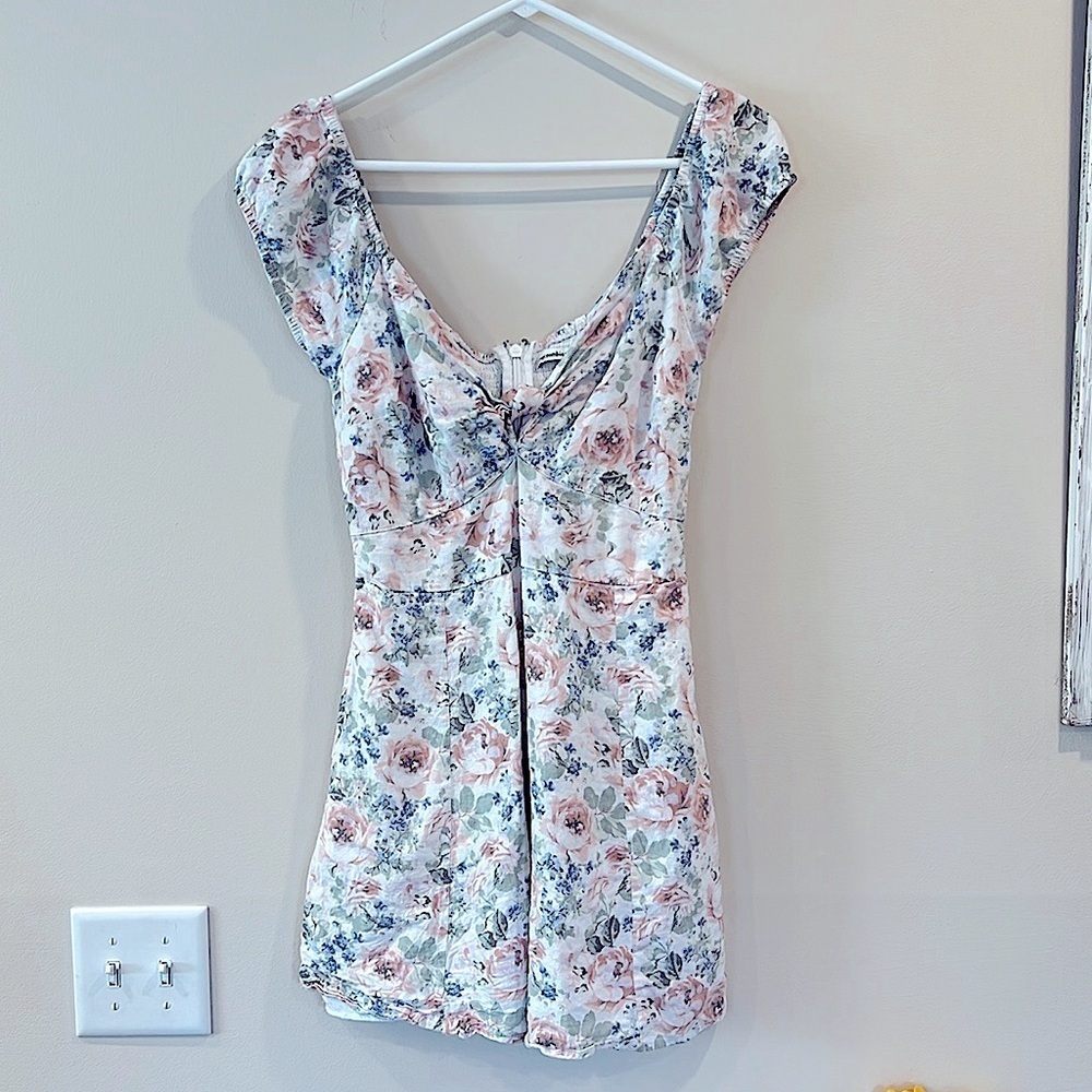 🔥Abercrombie & Fitch Floral Cap Sleeve Dress🔥
